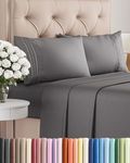 Queen Size 4 Piece Sheet Set - Comf