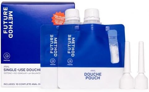 Anal Douche Kit 200ml - Disposable Intimate Wash - All-in-1 Anal Cleaner with Isotonic and Iso-Osmolar Solution - Hydrating and Calming Gentle Care for Safe and Confident Play, (Pack of 10)
