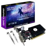 GT 730 4GB DDR3 128 Bit PCI Express 2.0 X 8 (DVI VGA HDMI) Low Profile Graphics Card (with Bracket)