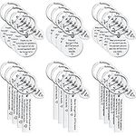 24 Pcs Thank You Gifts Appreciation Keychain Make a Difference Keychain Employee Teacher Nurse Worker Appreciation Week Gifts, Silver, as pictures shown