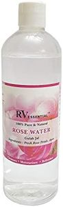 R V Essential Pure Rose Water/Gulab Jal 100ml (3.38oz)- (100% Pure and Natural)