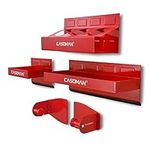 CASOMAN 4PCS Red Magnetic Toolbox S