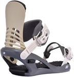 K2 Cassette Womens Snowboard Bindings, Grey, M