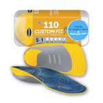 Dr. Scholl’s® Custom Fit® Orthotics 3/4 Length Inserts, CF 110, Customized for Your Foot & Arch, Immediate All-Day Pain Relief, Lower Back, Knee, Plantar Fascia, Heel, Insoles Fit Men & Womens Shoes