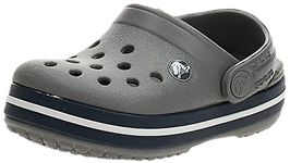 Crocs Unisex-Child Crocband Clog Smoke/Navy Clog - 1.5-2 Years, 5 Kids UK, 12.3 cms (C5) (207005-05H)