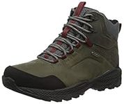 Merrell Men's Forestbound Mid Waterproof Walking Boot, Merrell Grey, 10