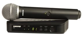 Shure BLX24/PG58 Wireless Vocal System with PG58 Handheld Microphone, J10