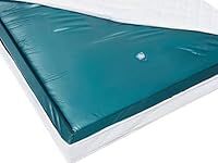 Beliani Water Mattress for Softside EU King Size Waterbed 5ft3 Strong Wave Reduction Foam Frame