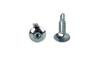 Trailer Exterior Self Tapping Screws (150pcs)#10 x 3/4'' Enclosed Car Hauler Self Tapping Screws/Self Tapping Sheet Metal Screws-Silver