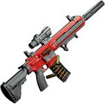 Toy Foam Blasters, M416 Shell Ejection Soft Bullet Gun EVA Soft Sniper Rifle Gun, Blaster Weapon Toys Gun Kids Garden Shooting Game Toys Birthday Gift for Boys Girls Teens (Red)