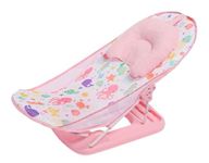 Just4baby Foldable & Adjustable Home & Travel Baby Bather Bath Seat UK Seller (Pink Bather 284)