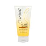 St Moriz Professional Daily Face Tanning Moisturiser in Light | Hydrating Face Moisturiser with Gradual Fake Tan | With Aloe Vera & Vitamin E | Dermatologically Tested | Vegan | Cruelty Free | 75ml