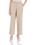 Symbol Premium Women's Relaxed Business Casual Pants (SBP-SS24-WTR-710_Beige_32)