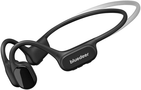 BD-F2H Bone Conduction hearing amplifier for Seniors, 5-Level Memory Volume, IPX5 Waterproof - personal hearing amplifier with the latest Bluetooth (BT) 5.3 technology open ear headphones