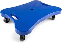 Champion Sports - CHSPGH1216 Plastic Scooter Board with Contoured Handles, Blue , 16 x 12 x 3 inches