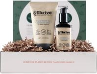 Thrive Natural Skin Care Sets - Restoring Skincare Set for Sensitive Skin (2 Piece) – Gift Set Natural Face Wash & Face Lotion – Made in USA with Natural Ingredients – Vegan & Cruelty Free