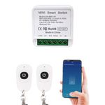 COLOROCK Smart WiFi Light Switch, RF Wireless Remote Control Switch Kit,APP & 433MHz, Compatible with Alexa/Google Home,Voice Control,Timer Function,No Hub Required,16A