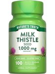 Nature's Truth Milk Thistle Seed Extract Capsule - 1000 mg, 100 Count