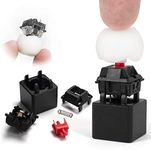 Byhoo Metal Cherry MX Switches Metal Switch Opener Tester Kits for Mechanical Keyboard 3PCS Aluminum Switch Open Tool Suit for Lube Switch Accessories for Gaming Keyboard Gamer…
