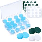 36 Pairs Gel Ear Plugs Reusable Silicone Waterproof Moldable Swimming Earplugs Noise Cancelling Ear Plugs for Adults Ear Plugs for Swimming Sleeping Snoring Studying (White, Blue, Green)