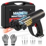 NEWTRY Magnetic Hand‑Held Induction Heater kit with 8 Coils, 1500W Bolt Heating Removal Tool for Rusty Nuts Screws and Bolts, 220V