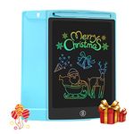 HOMESTEC Colourful LCD Writing Tablet,8.5 inch Drawing Board Graphic Tablet Lock-Key Handwriting Doodle Drawing Pad Kids Toys Gifts for Boys Girls(Blue)