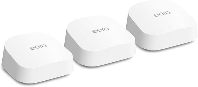 Amazon eero 7 Mesh Wi-Fi Router 3-Pack – Whole Home Coverage