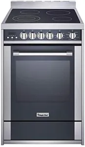 Magic Chef Freestanding Oven MCSRE24S 24" 2.2 cu. ft. Electric Range with Convection, Stainless Steel