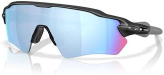 Oakley OO9510 Radar EV S Path Sunglasses, Matte Black/Prizm Deep Water Polarized, 0 mm