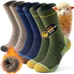 Alaplus Mens Thermal Socks Womens M