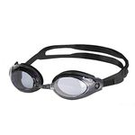 Saeko Fitness Clear Vision Prescription Swim Goggle with Ultra Anti Fog, UV Protection for Adult's (Clear/Smoke Color)