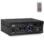 Pyle PCAU35A 2 x 75 W Mini Power Amplifier with USB/SD Card Input