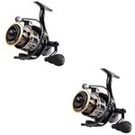 SUPVOX Fish Pole Reel 2 Pcs Wheel Long Throw Fish Reel Electric Reel Baitcaster Reel Fishing Accessories Fishing Rod Reel Ultralight Fishing Rod Fisheries Sea ​​rod Wheel Mini Metal