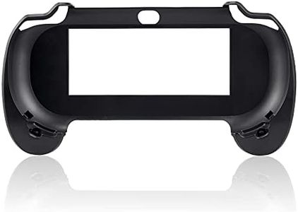 Sedicoca New Grips Hand Grip Compatible Durable Joypad Plastic Flexible Hand Grip Compatible with for PS Vita PSVita Playstation Vita 1000 (PCH-1000), Black