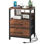 Yoobure Nightstand with Charging St