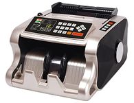 White Tech Mix Note Counting Machine Indian Currency Cash Counting Machine/Mix Value Currency Counting Machine | Latest Mix Note Money Counter (1 Year Warranty)