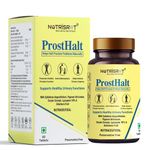 NUTRISROTÌ Prosthalt Herbal Supplement - Supports Healthy Prostate Function|Helps Relieve Bladder Discomfort|Improves Urinary Flow With Gokshura, African Cherry, Ryegrass & Lycopene For Men (60 Tabs)