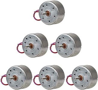 ICQUANZX Lot de 6 mini moteurs électriques CC 3 V 1730 tr/min pour jouets DIY