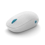 Microsoft Ocean Plastic Mouse. Made from 20% Recycled Ocean Waste, Comfortable Design, Right/Left Hand Use, Wireless Bluetooth Mouse for PC/Laptop/Desktop, Works with for Mac/Windows Computers