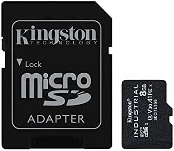 Kingston Industrial 8GB microSDHC C10 A1 pSLC Card + SD Adapter SDCIT2/8GB