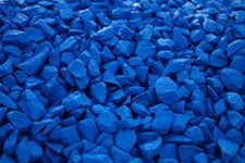 RockinColour Decorative Garden Stones 20mm Azure Blue 14-15kg
