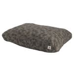 Carhartt Firm Duck Dog Bed, Durable Canvas Pet Bed with Water-Repellent Shell, Medium, Tarmac Duck Camo