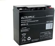 ULTRAMAX 18 HOLE GOLF TROLLEY BATTERY FITS MOCAD-HILLBILLY 12V 20AH 21AH 22AH