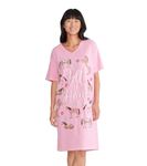 Little Blue House by Hatley Women's Sleepshirt, Hit The Hay, One Size