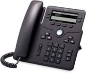 Cisco IP Business Phone 6861 with Multi-Platform Phone Firmware, 3.2-inch Display, Ethernet and Wi-Fi Connectivity, 4 Session Initiation Protocol (SIP) Registrations, 1YR Ltd Wrty (CP-6861-3PW-NA-K9=)