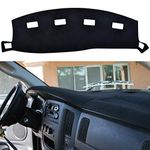 SPEEDWOW Dashboard Dash Board Cover Mat Carpet Compatible with 2002-2005 Dodge Ram 1500 2500 3500