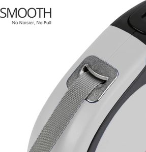 CFMOUR Retractable Dog Lead, 5m – Grey