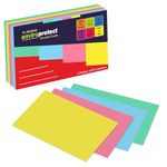 PG Creations Unruled Index Flash Cards, Blank Plain, 3x5 Inch, Medium Size, 225 Gsm Cardstock, Multicolour, Pack of 640 Sheets