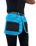 DINGO Dog Training Belt for Sports, Agility, Fetch, Obedience, Heel Command Lessons, Nosework, Behaviour Teaching, Trainer Belt Many Pockets Blue Beach XL 16464-2