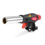 zhart Butane Burner Lighter Welding Soldering Cooking BBQ Flame Gun Blow Torch